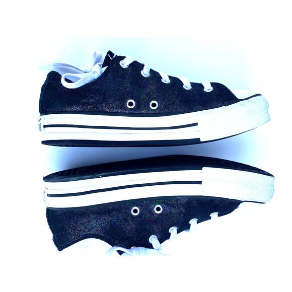 Converse CTAS Eva Lift Platform Low Top Shoes Girls Junior 4 - Picture 6 of 11